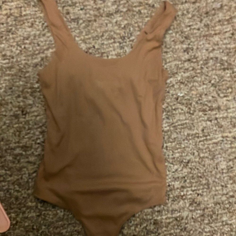 Brown bodysuit